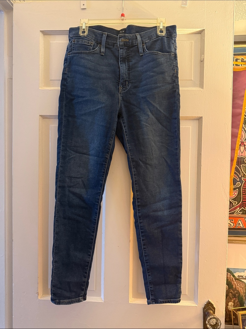 J Crew Dark Wash Skinny Jeans - Classic Indigo
